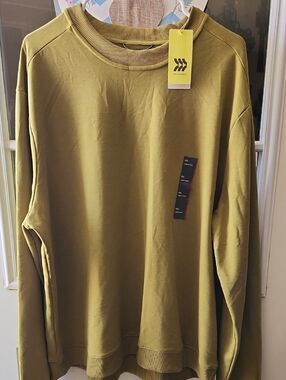 all in motion Olive Crewneck Sweatshirt